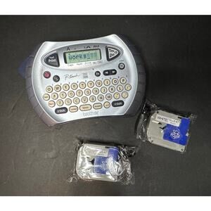 Brother P touch label maker model PT-70 W/ Extra M-231 White Tape Tested Working